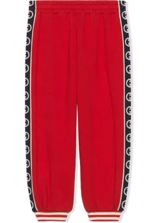Gucci Kids спортивные брюки с логотипом