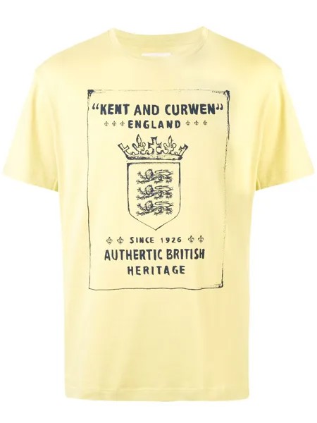 Kent & Curwen футболка с принтом 'England'