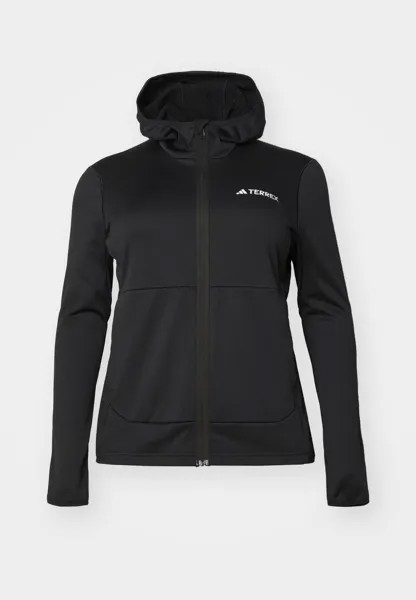 Толстовка TERREX XPERIOR LIGHT HOODED JACKET PLUS SIZE Adidas Terrex, цвет black