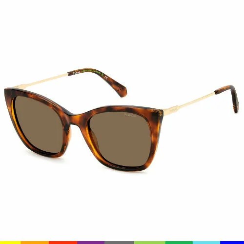 Солнцезащитные очки Polaroid PLD4144SX086, коричневый