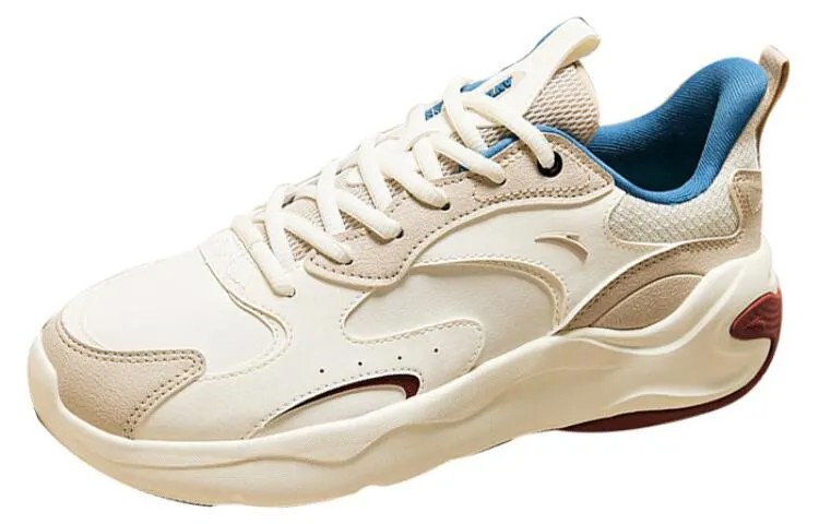 Кроссовки ANTA Chunky Sneakers Men Low-top Ivory/chalk/rust, слоновая кость