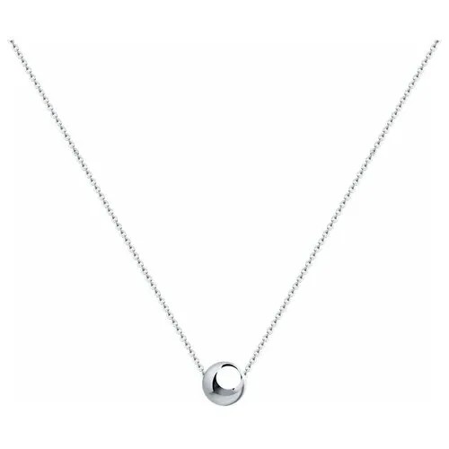 Колье Diamant, серебро, 925 проба, родирование, длина 40 см.