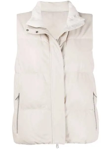 Brunello Cucinelli дутый жилет