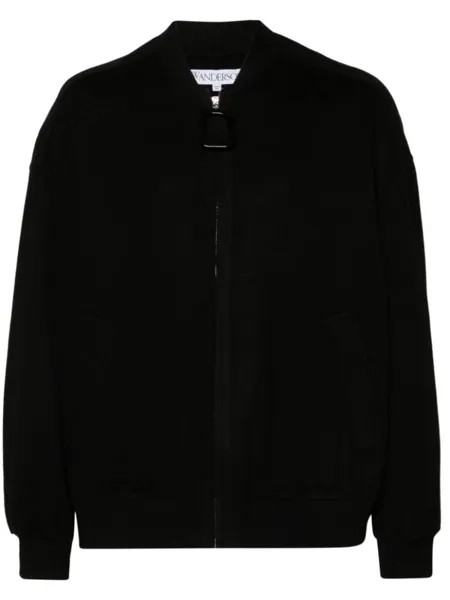 JW Anderson шерстяной бомбер, черный