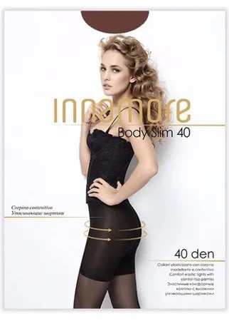 Колготки Innamore Body Slim, 40 den, размер 5, коричневый