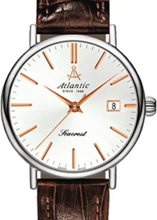 Швейцарские наручные  мужские часы Atlantic 50351.41.21R. Коллекция Seacrest