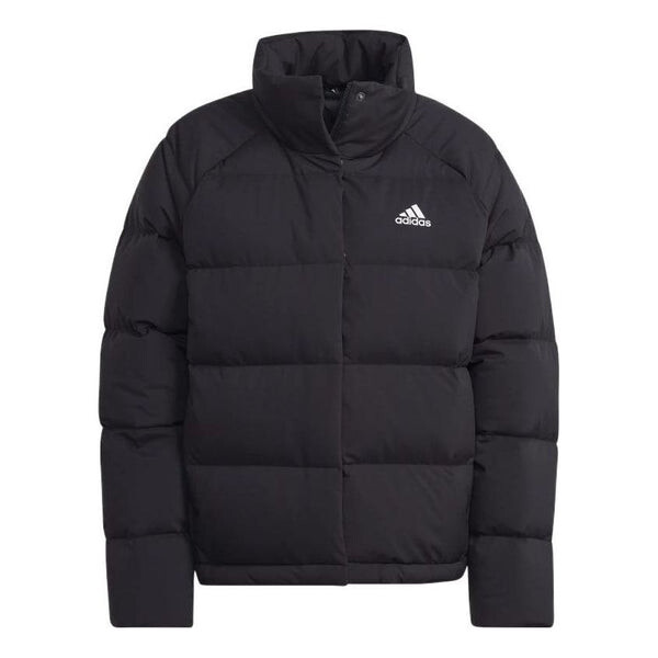 Куртка гелионик расслабленный пуховик Adidas, черный