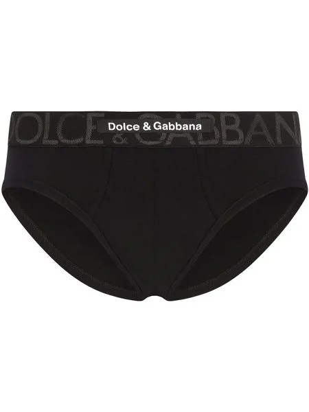 Dolce & Gabbana трусы-брифы с логотипом
