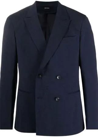 Z Zegna двубортный пиджак