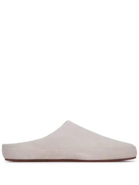 Loro Piana тапочки Томори, нейтральный цвет