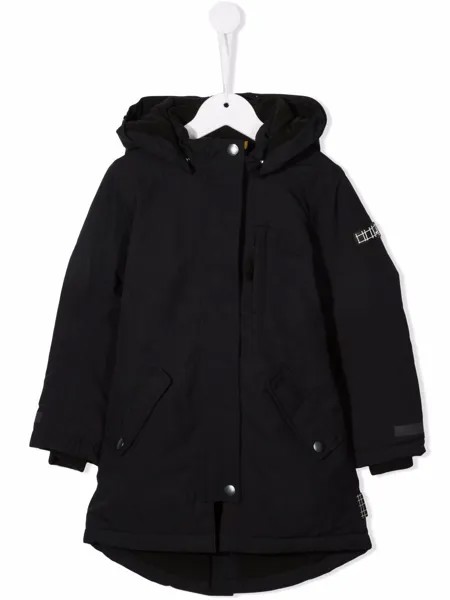 Molo Kids пальто на молнии с капюшоном