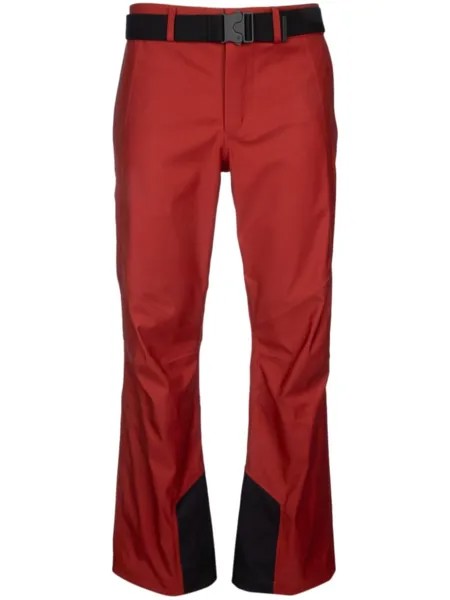 Loro Piana лыжные брюки с поясом, красный