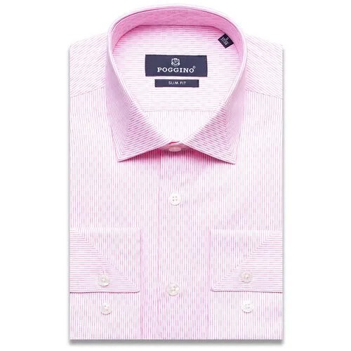 Рубашка POGGINO, размер (46)S, розовый