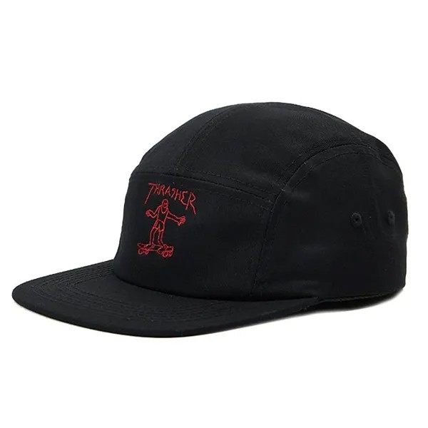 Кепка THRASHER Gonz 5 Panel Hat Black/Red