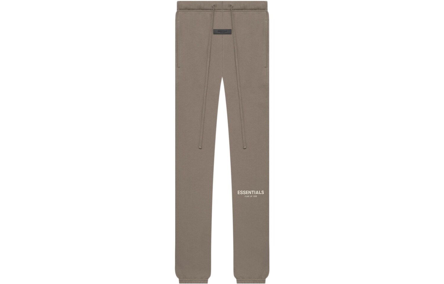 SS22 Трикотажные спортивные штаны унисекс коричневые Fear Of God Essentials, коричневый