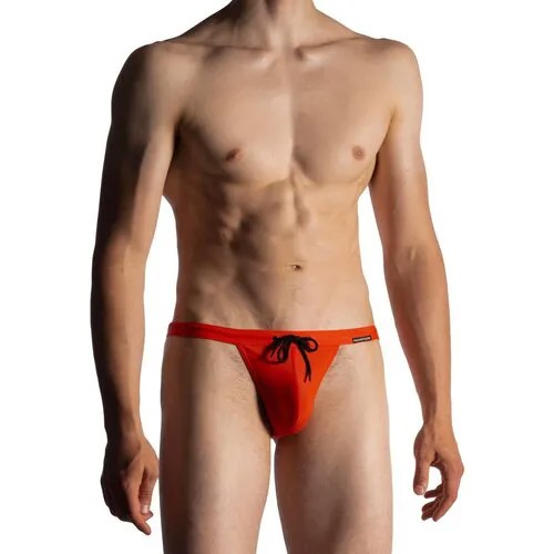 Плавки ManStore  M962 - Beach Micro Tanga, размер XL, оранжевый