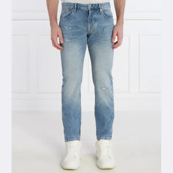 Джинсы узкого кроя j06 Emporio Armani, синий