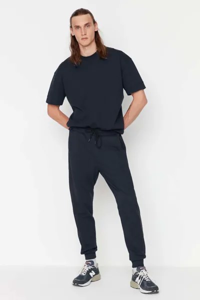 Спортивные брюки мужские Trendyol TMNAW23EA00143 синие XL