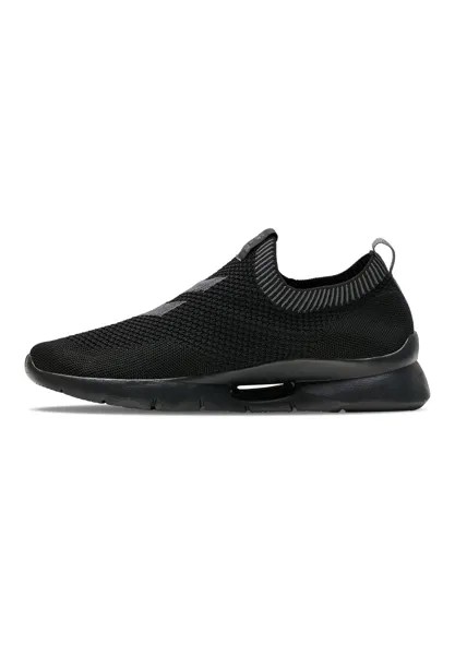 Тапочки TATUM SEAMLESS Hummel, цвет black/black