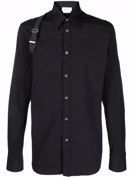 Alexander McQueen рубашка с длинными рукавами