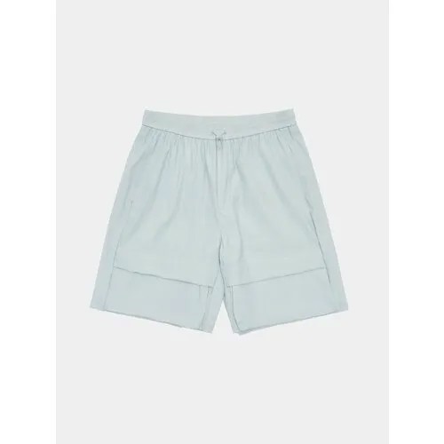 Шорты  AMOMENTO Nylon Banding Pocket Shorts, размер M, голубой