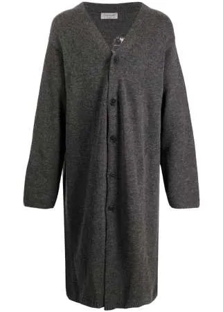 Yohji Yamamoto кардиган с цветочным узором