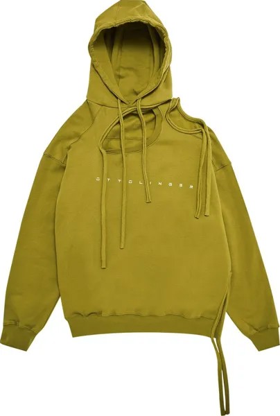 Худи Ottolinger Deconstructed 'Military Green', зеленый
