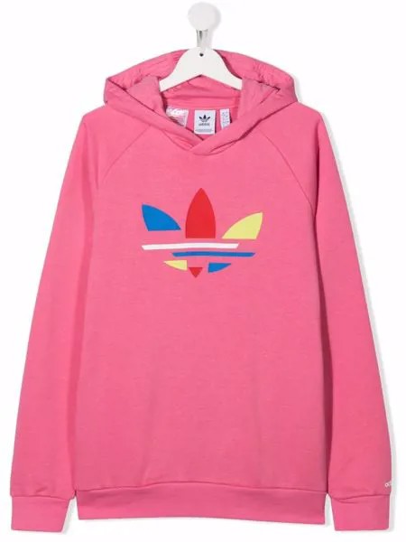 Adidas Kids худи с логотипом