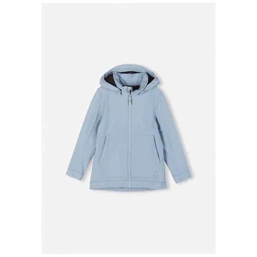 Толстовка-ветровка Reima 2 в 1 из материала Softshell Espoo Синяя размер 164