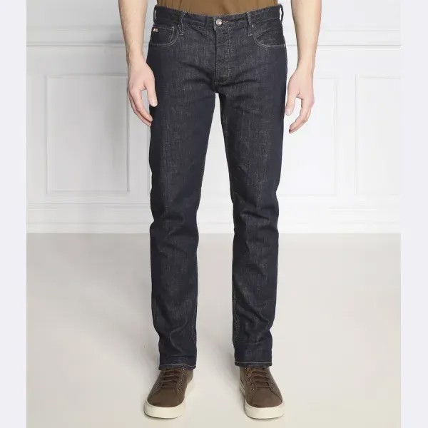 Джинсы J75 классического кроя Emporio Armani, синий