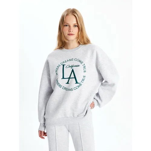 Толстовка LC Waikiki, размер M/L, , grey melange