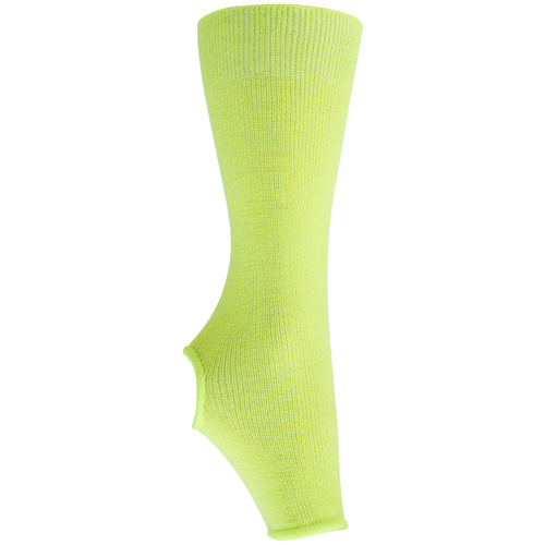 Гетры гимнастические разогревочные Stella Lime, шерсть, 30 см