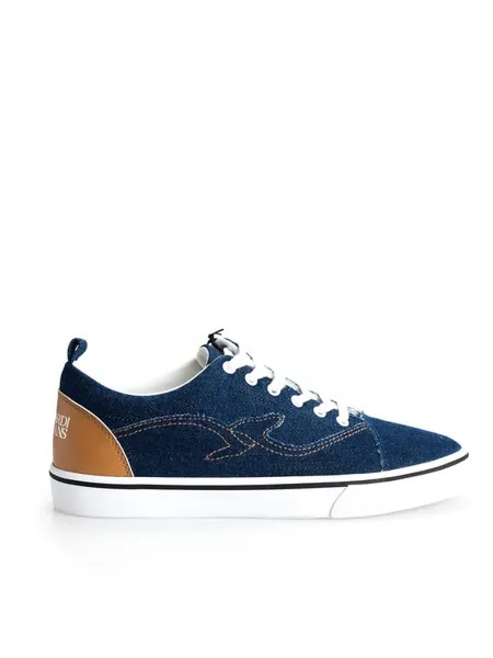 Джинсовые кроссовки мужские Trussardi, синий