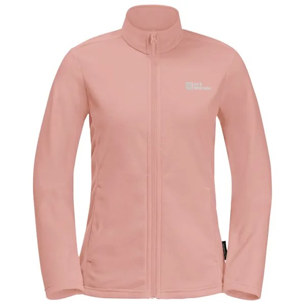 Флисовый свитер Jack Wolfskin Women's Taunus Full Zip, цвет Rose Dawn