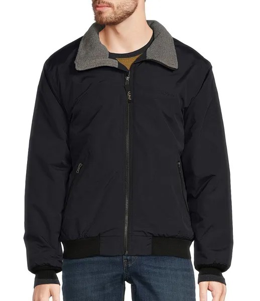Утепленная утепленная куртка L.L.Bean на флисовой подкладке, черный