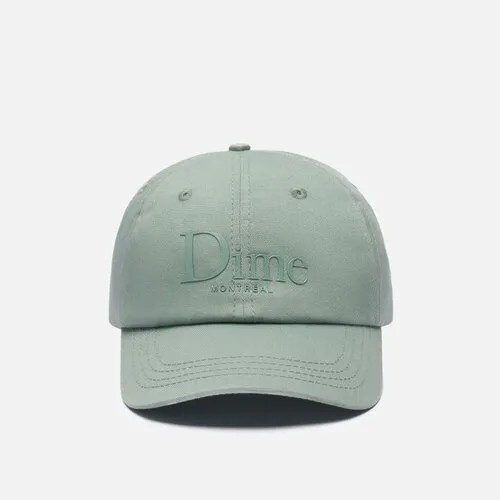 Кепка Dime Dime Classic Silicone Logo зелёный, Размер ONE SIZE