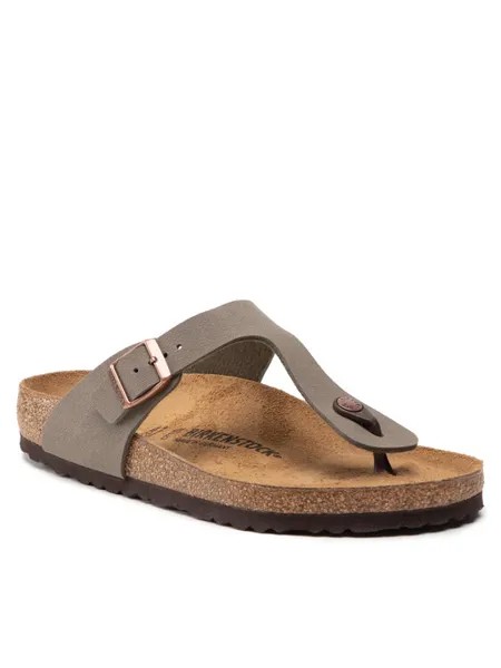 Шлепанцы Gizeh 0043391 Birkenstock серый 43 EU