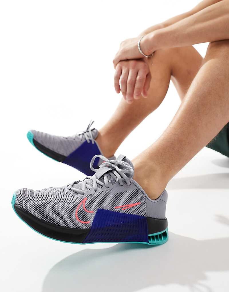 Nike – Training Metcon 9 – Серая спортивная обувь