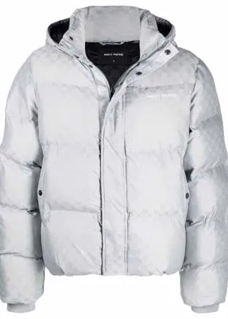 Daily Paper hooded puffer jacket