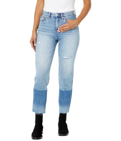 Джинсы Blank NYC, The Madison High-Rise Crop Denim in Side Lines