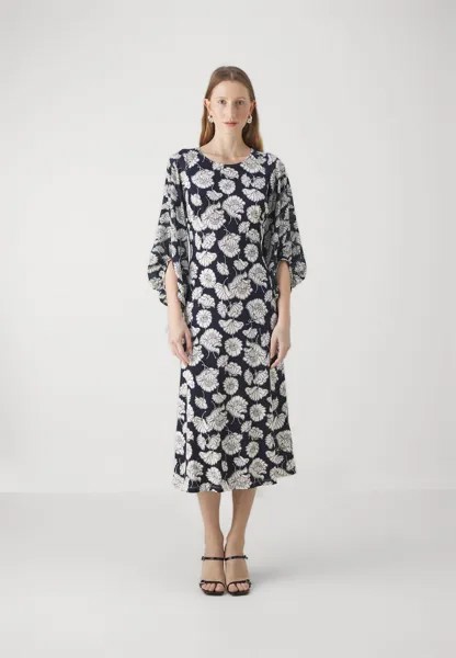 Платье из джерси Yellow WEEKEND MaxMara, синий