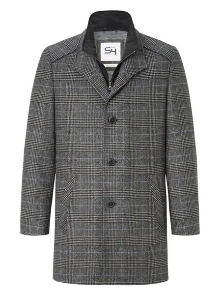 Шерстяное пальто приталенного кроя newton l S4 Jackets, серый