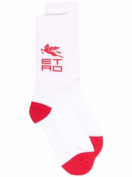 ETRO носки с логотипом