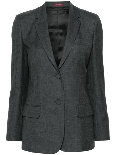 Шерстяной пиджак English Grisaille Gucci, серый