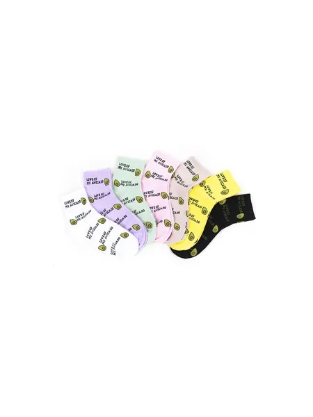 Комплект носков женских S-Family S-2343 желтых 36-40