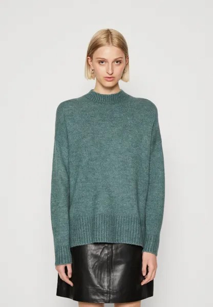 Джемпер Vero Moda Vmlefile Oversize Boxy, меланж темный лес