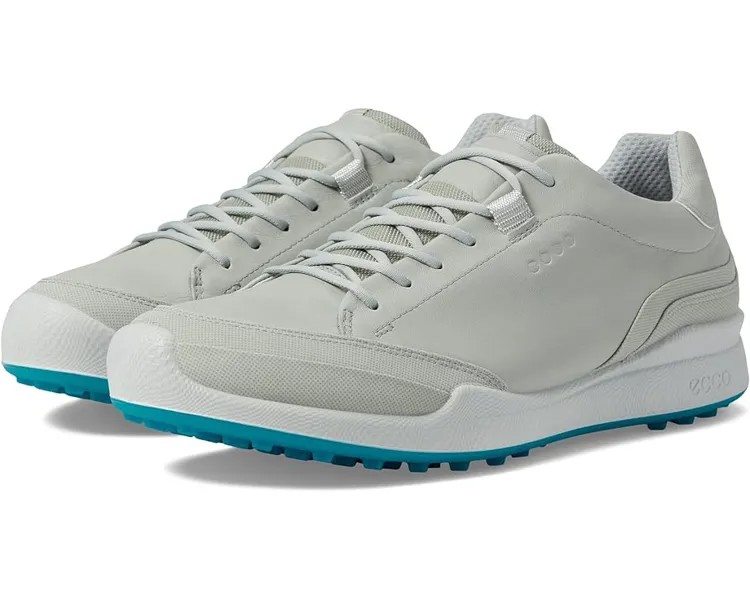 Кроссовки ECCO Golf Biom Hybrid Golf Shoes, цвет Concrete/Concrete Cow Leather/Synthetic