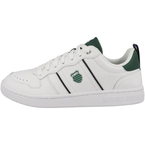 Низкие кеды Lozan Match Lth мужское K-SWISS, цвет weiss