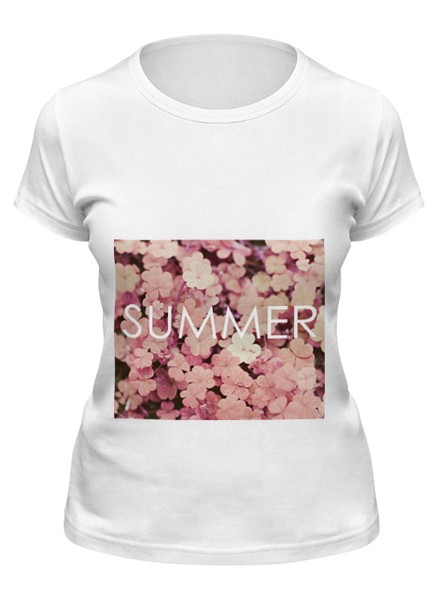 Футболка женская Printio Summer белая S