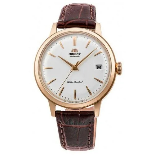 Наручные часы ORIENT Classic RA-AC0011S10B, золотой, коричневый